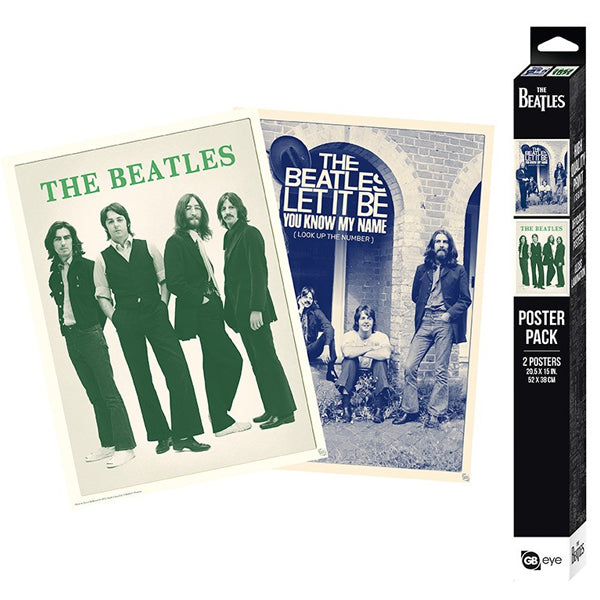 THE BEATLES - Set 2 Posters Chibi 52x38 - The Beatles. Now available online in uae